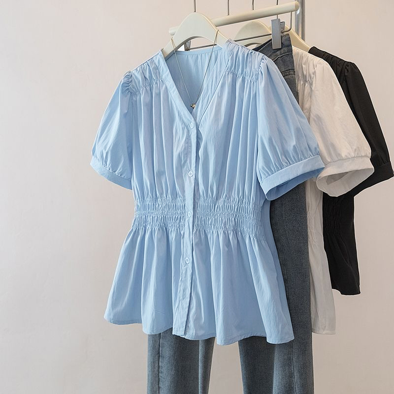 Women Formal Wear Tops - Элегантная женская блузка и рубашка больших