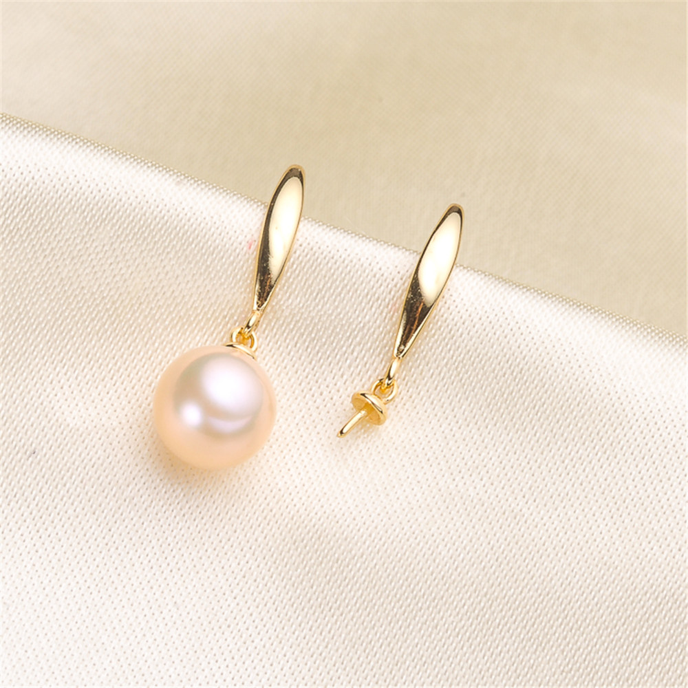 Pearl Earring Stud - Жемчужные бусины, серьги-гвоздики, основа для установки