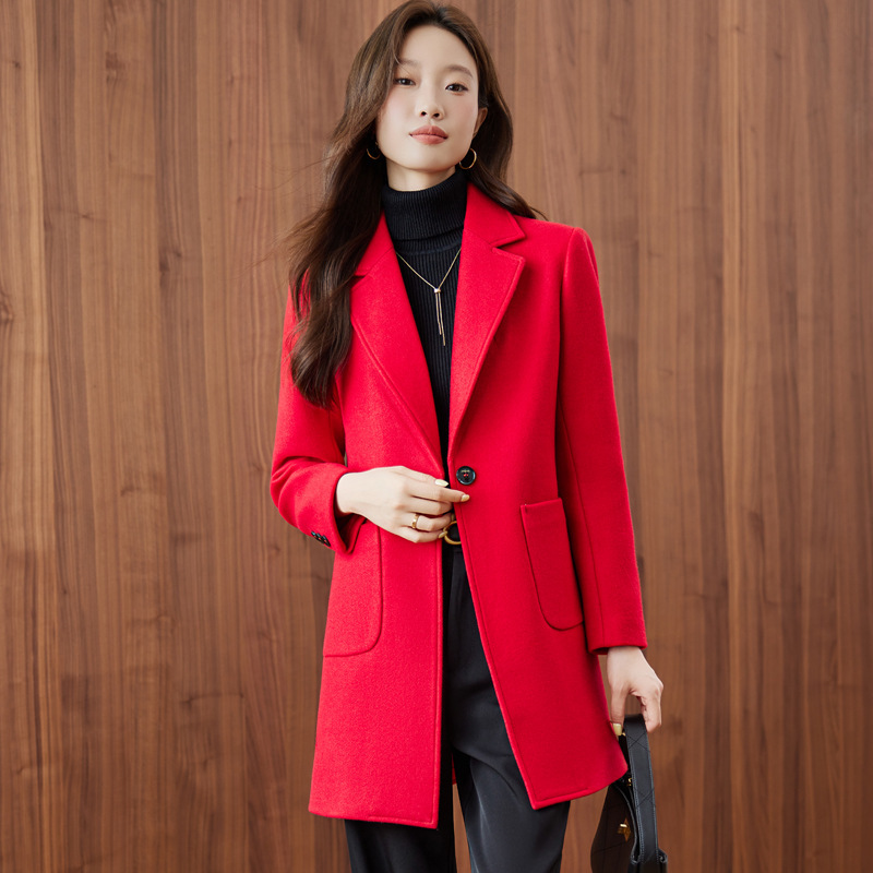 Women Formal Wear Korean - 2025Новое женское пальто в корейском стиле,