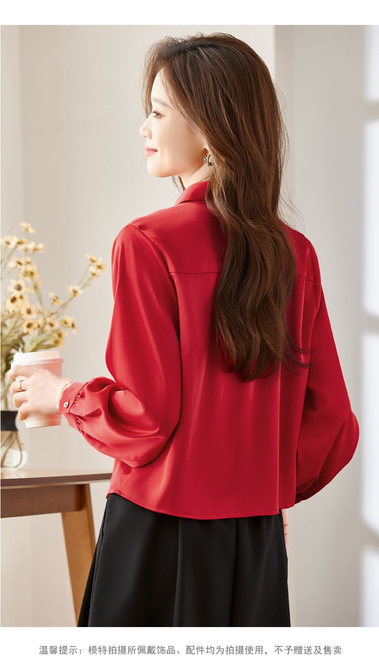 Women Formal Wear Korean - Рубашки с длинным рукавом, женские хлопковые