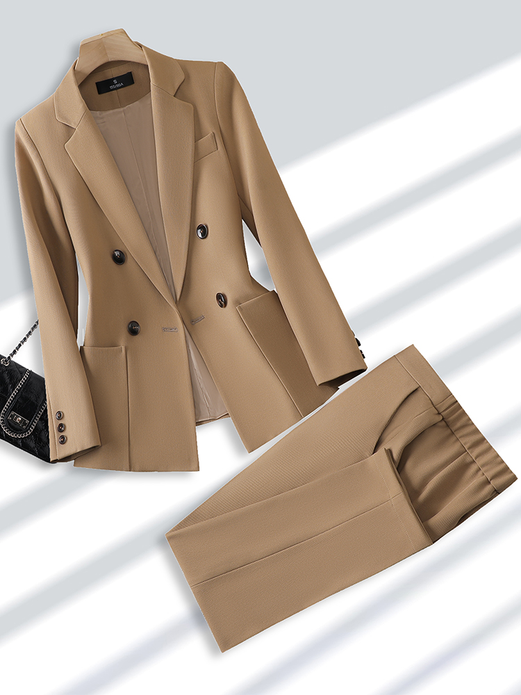 Women Formal Wear Winter - Костюм брючный женский деловой из блейзера