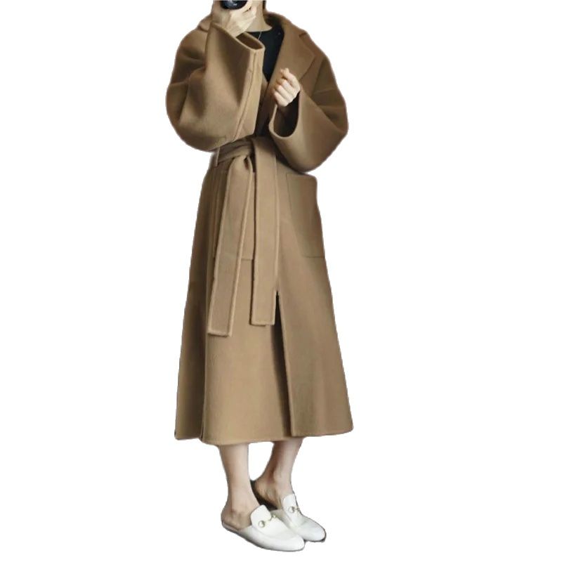 Women Formal Wear Winter - Элегантное женское длинное пальто из 100%