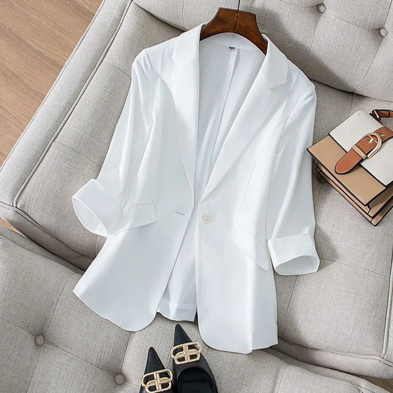 Women Formal Wear Korean - Куртка женская одежда облегающий костюм со