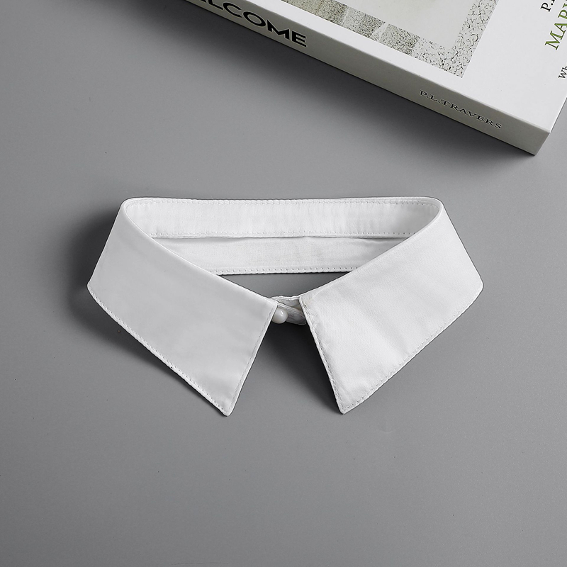 Women Formal Wear White Shirt - Женская стильная съемная подставка с искусственным