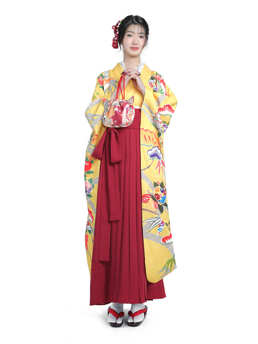 Japanese Women Formal Wear - Женский японский кимоно-комплект в стиле Ваби-Саби,