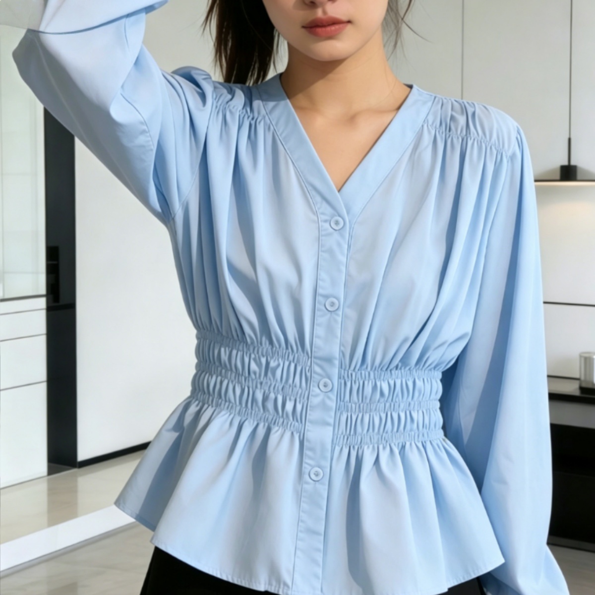 Элегантная женская блузка и ру – обзор и цена Women Formal Wear Tops