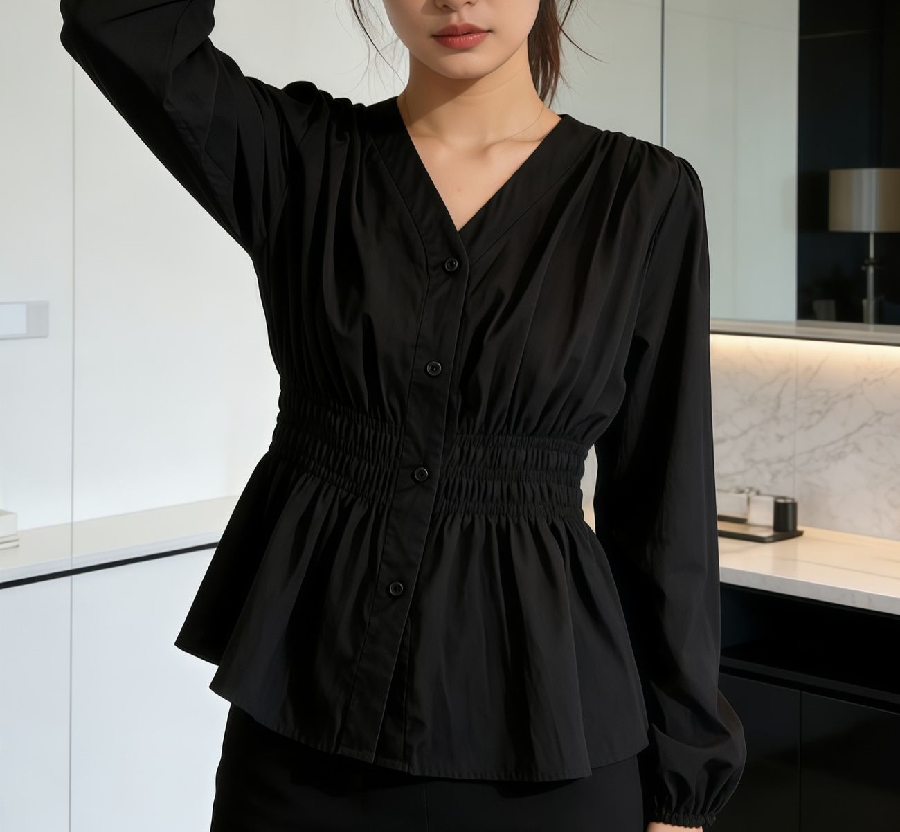 Элегантная женская блузка и ру – обзор и цена Women Formal Wear Tops