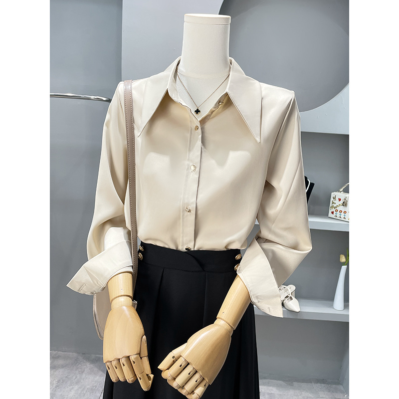 Рубашки с длинным рукавом, жен – обзор и цена Women Formal Wear Korean