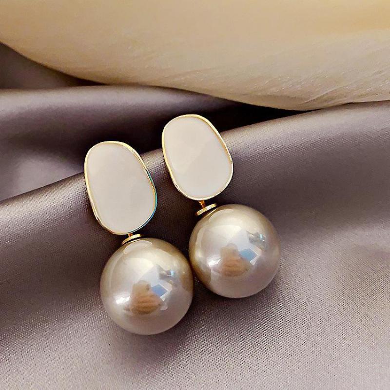 Большие брендовые высококачест – обзор и цена Pearl Earring Stud