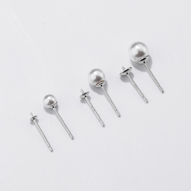 Серьги из стерлингового серебр – обзор и цена Pearl Earring Stud