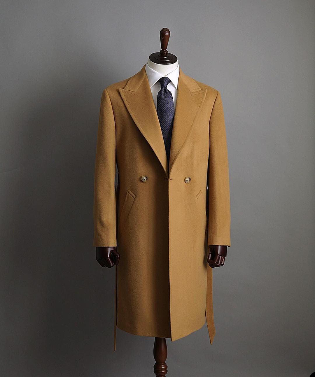 Мужское пальто светло-бежевого – обзор и цена Tailored Coat Wool