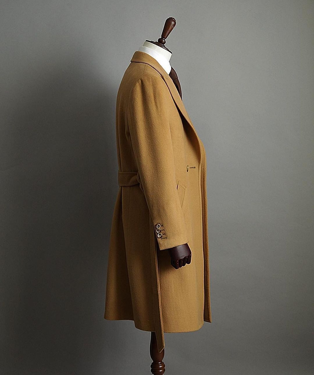 Мужское пальто светло-бежевого – обзор и цена Tailored Coat Wool