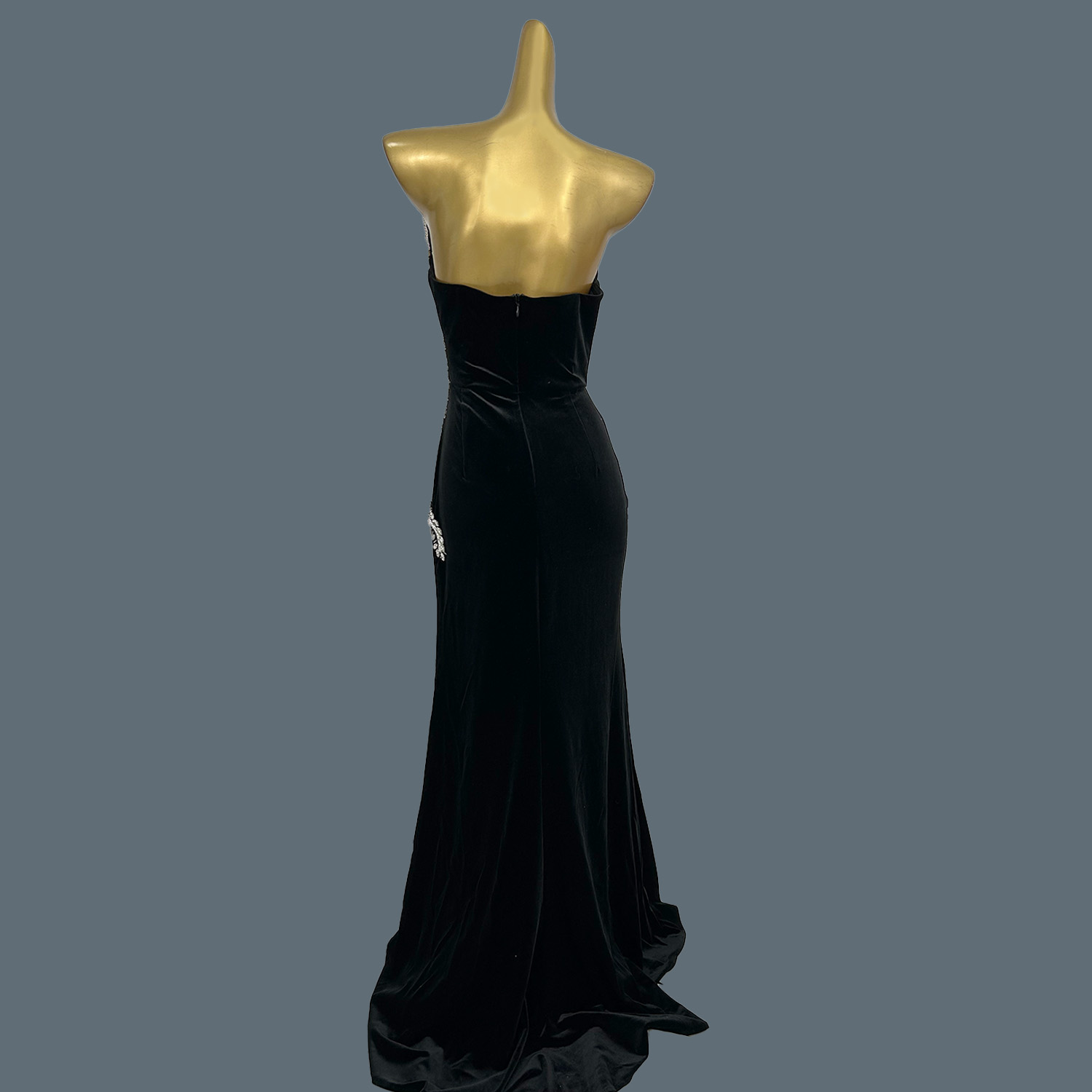 Черное бархатное платье в пол, – обзор и цена Women Formal Wear Photoshoot