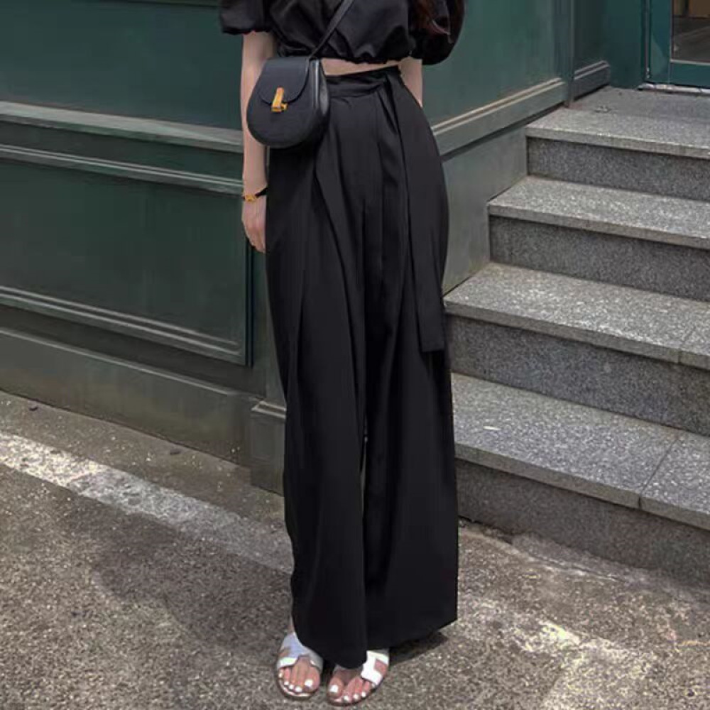 Женские модные брюки-палаццо с – обзор и цена Women Formal Wear Korean
