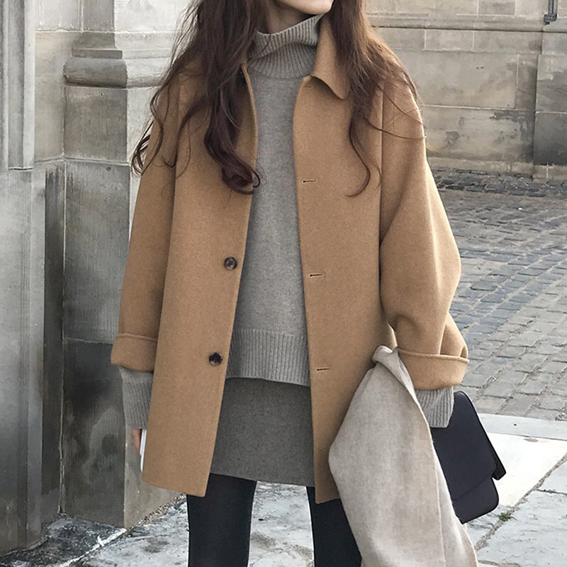 Осеннее пальто Zoki из искусст – обзор и цена Tailored Coat Wool