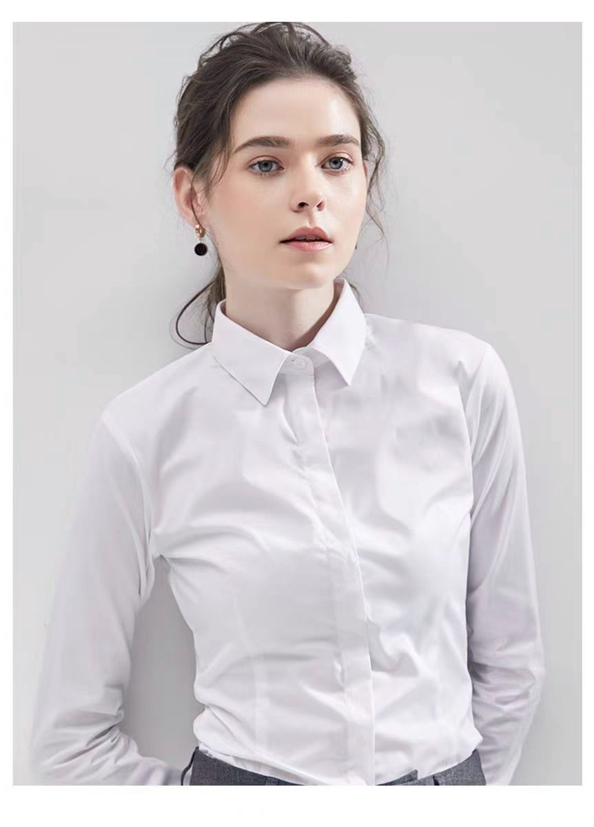 Летняя черная рубашка с коротк – обзор и цена Women Formal Wear White Shirt