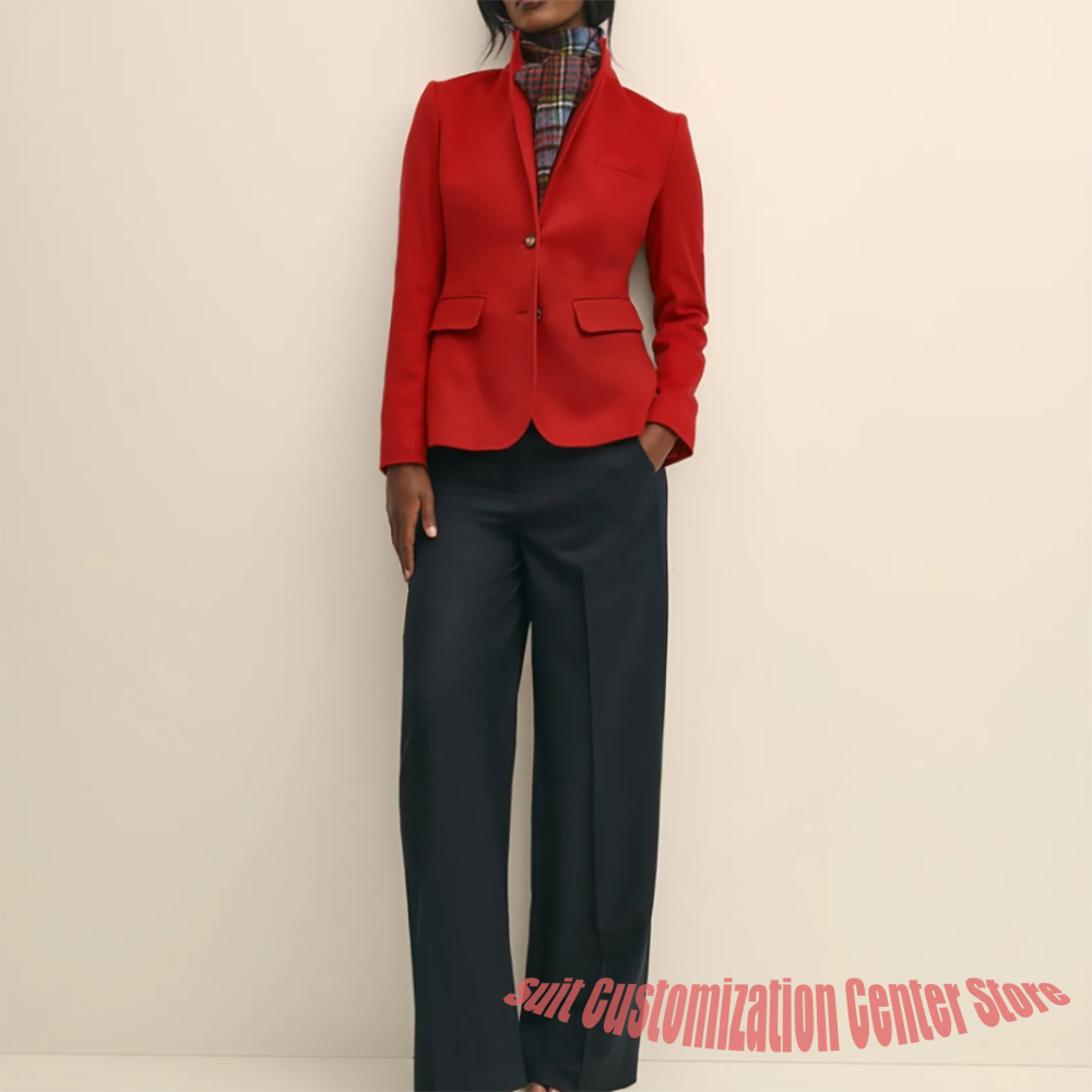 Женская темно-синяя шерстяная  – обзор и цена Women Formal Wear Winter