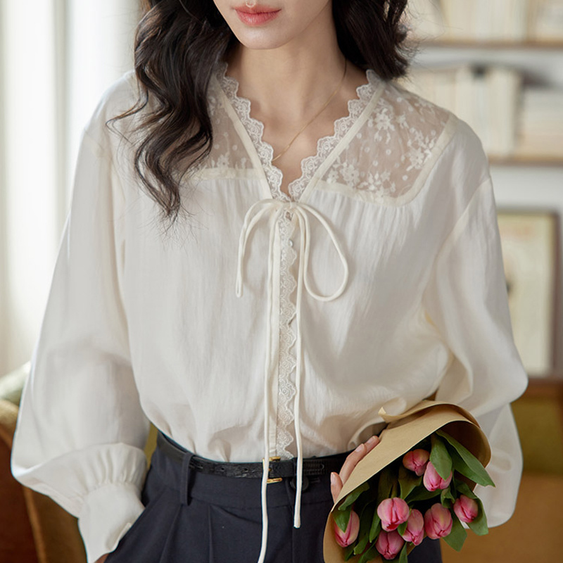 Рубашки с длинным рукавом, жен – обзор и цена Women Formal Wear Korean