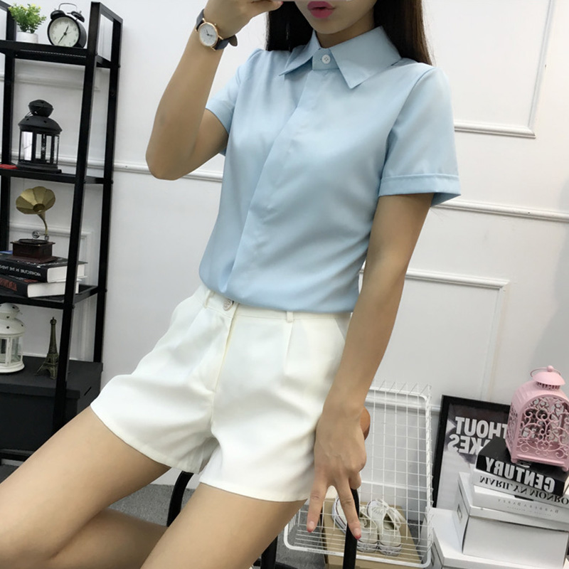 Белая свободная женская рубашк – обзор и цена Women Formal Wear Korean