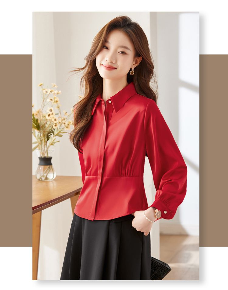 Рубашки с длинным рукавом, жен – обзор и цена Women Formal Wear Korean