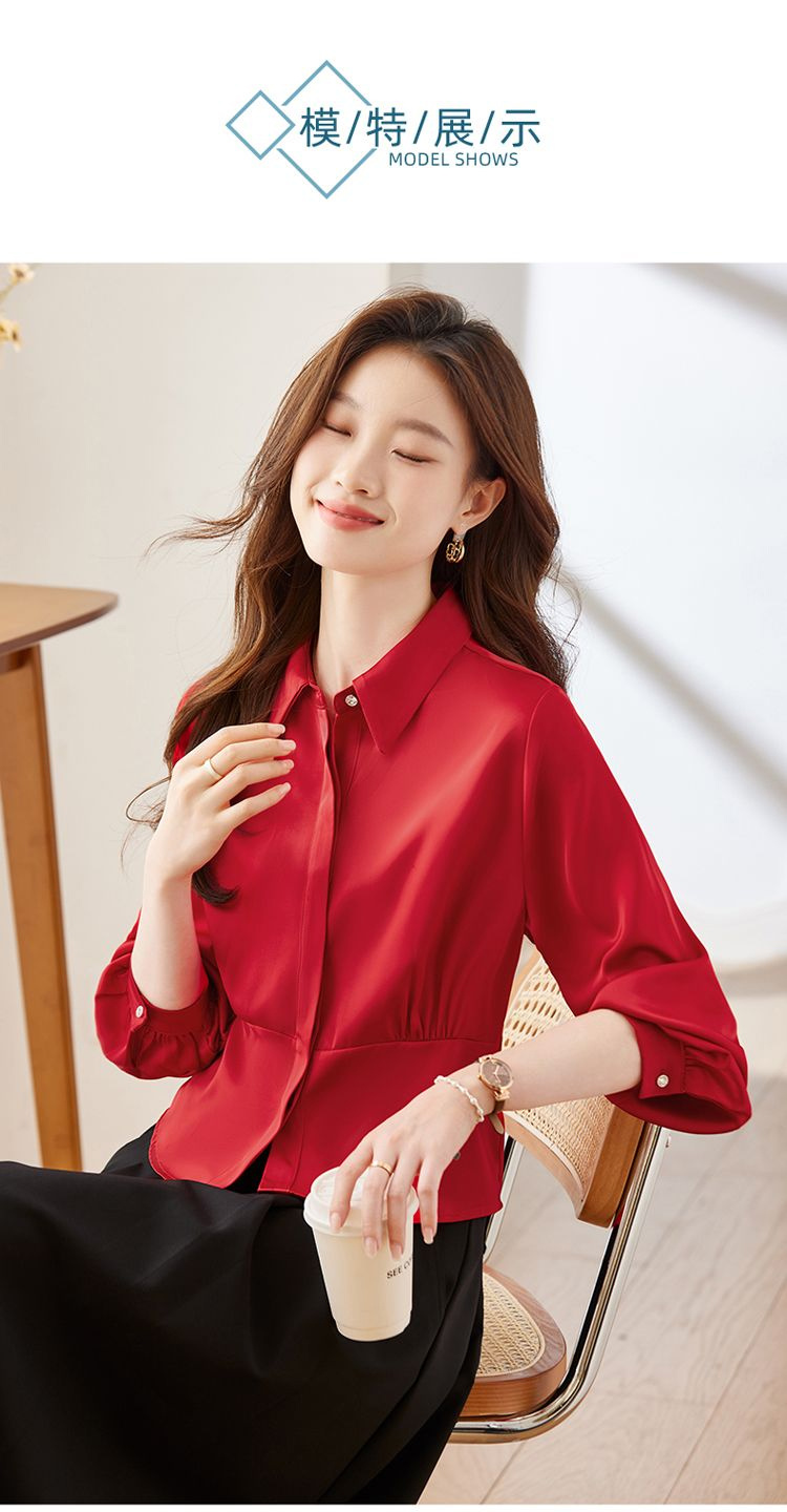 Рубашки с длинным рукавом, жен – обзор и цена Women Formal Wear Korean
