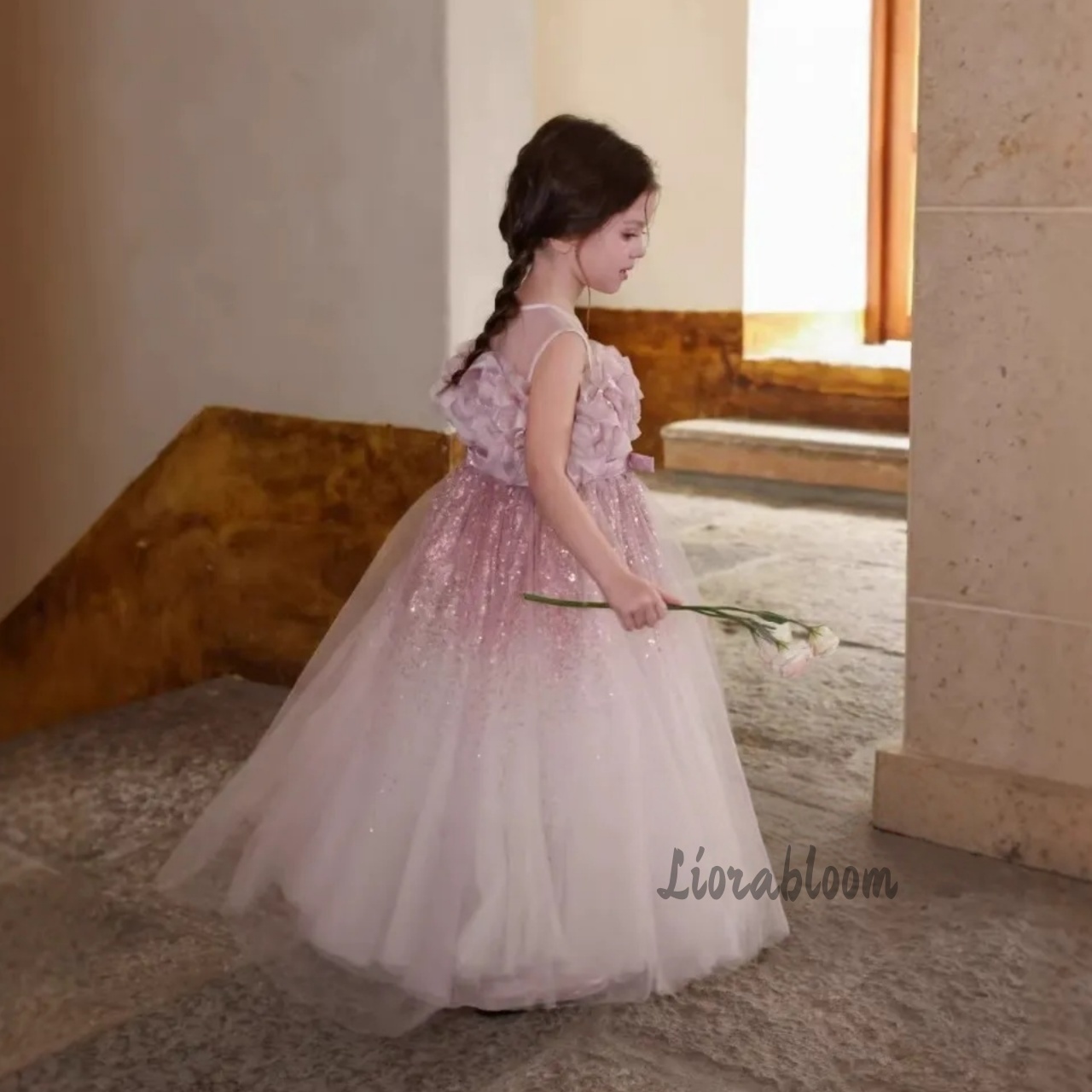 Розовое пышное платье для дево – обзор и цена Formal Attire Woman