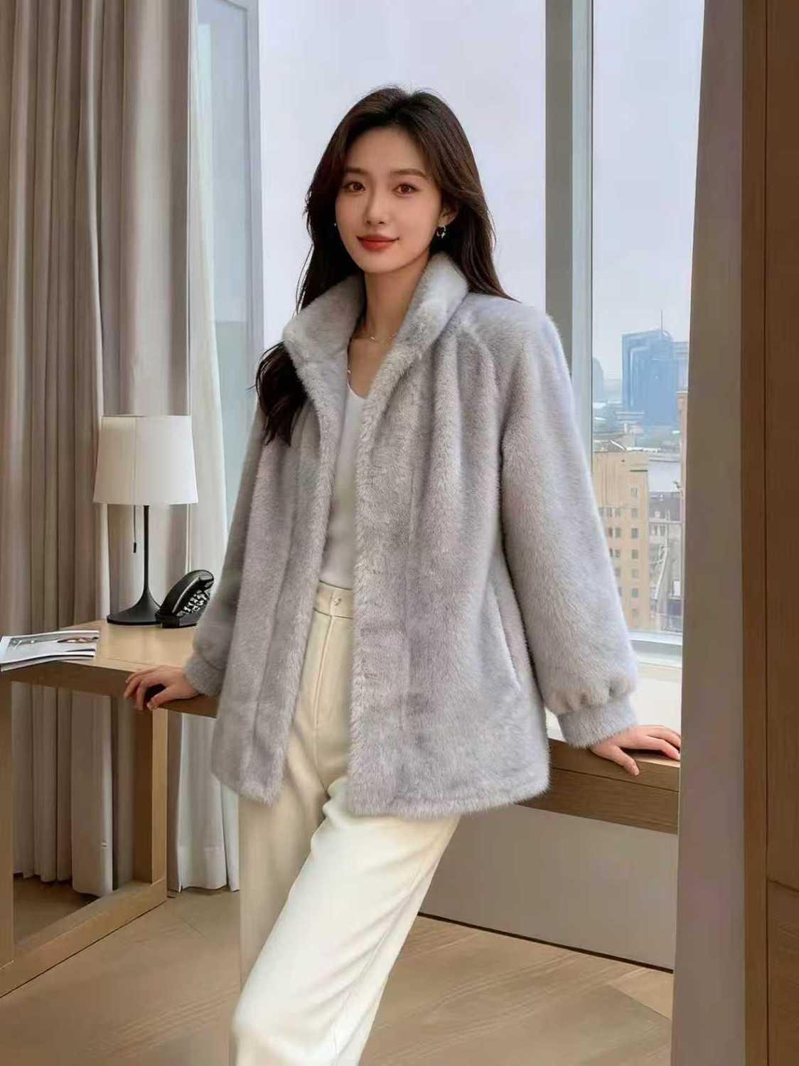 Норковые пальто из искусственн – обзор и цена Tailored Coat Wool