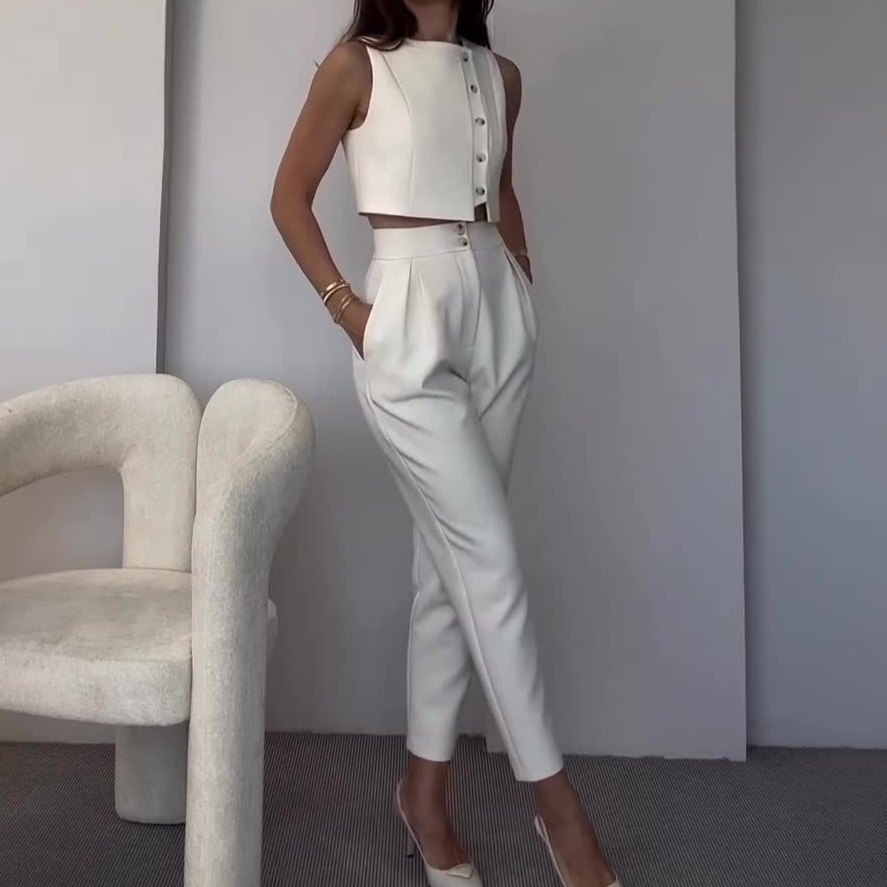 Жилет Топы Комплекты из двух п – обзор и цена Women Formal Wear Tops