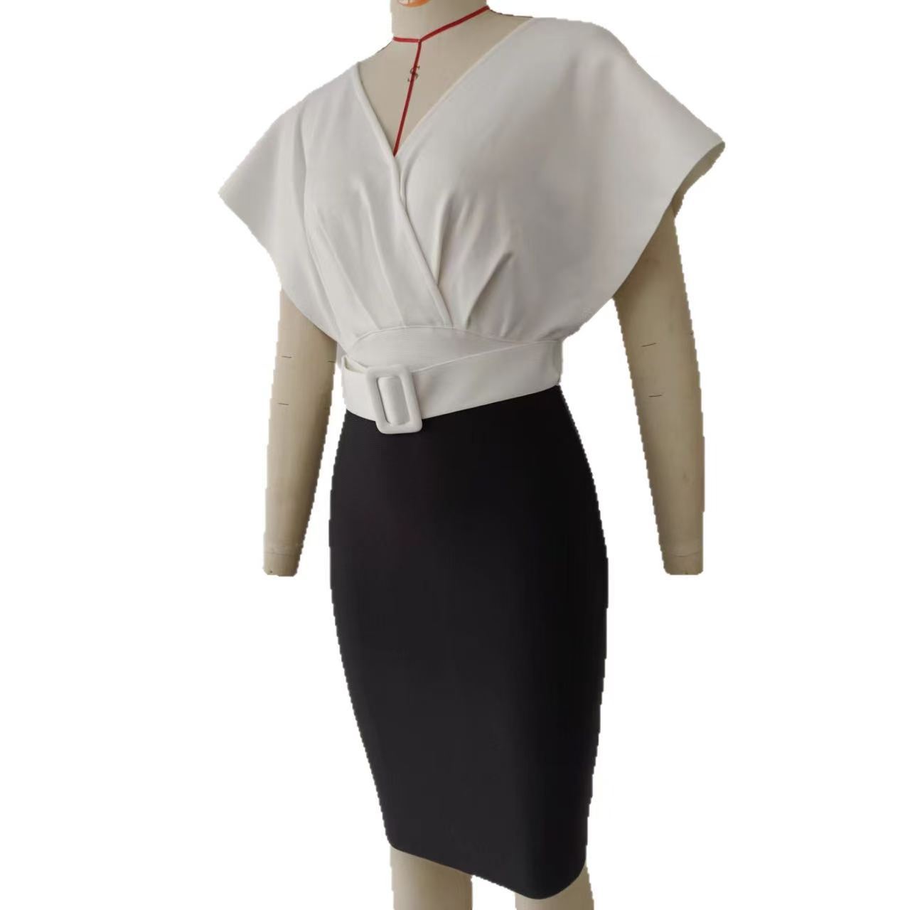 Платье-обманка с эффектом двух – обзор и цена Women Formal Wear White Shirt