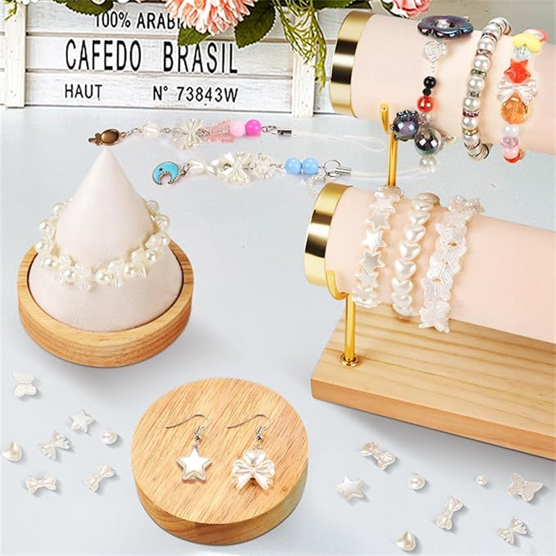 20 шт./пакет акриловая лента с – обзор и цена Pearl Earring Stud