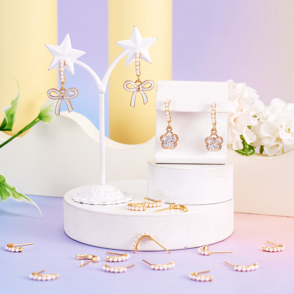 30 шт. латунных основ для сере – обзор и цена Pearl Earring Stud